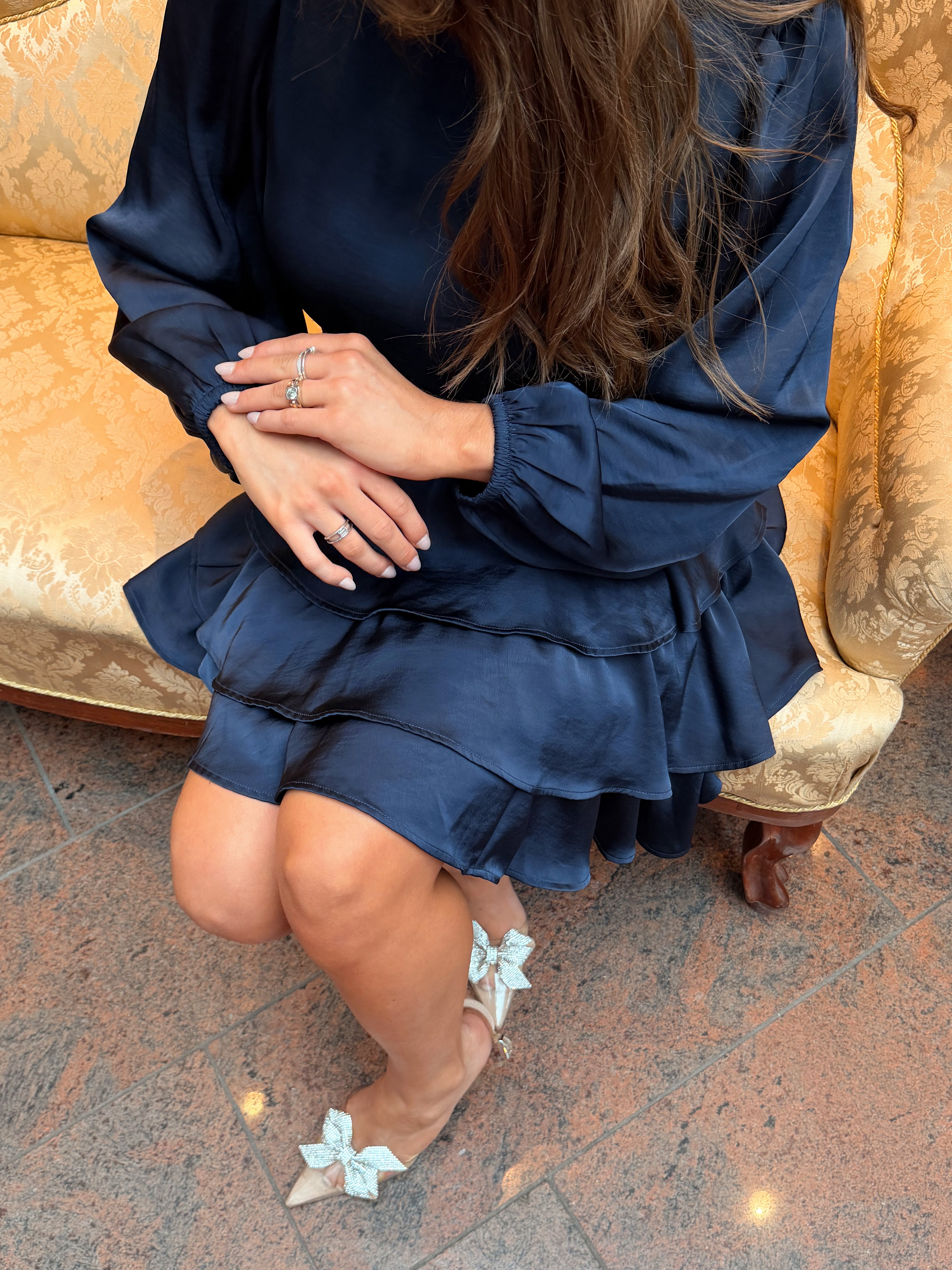 VMEMILY Short Dress - Navy Blazer
